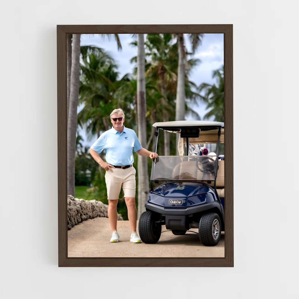 Poster Tee Time Ernie – affiche Golf (vue 5)